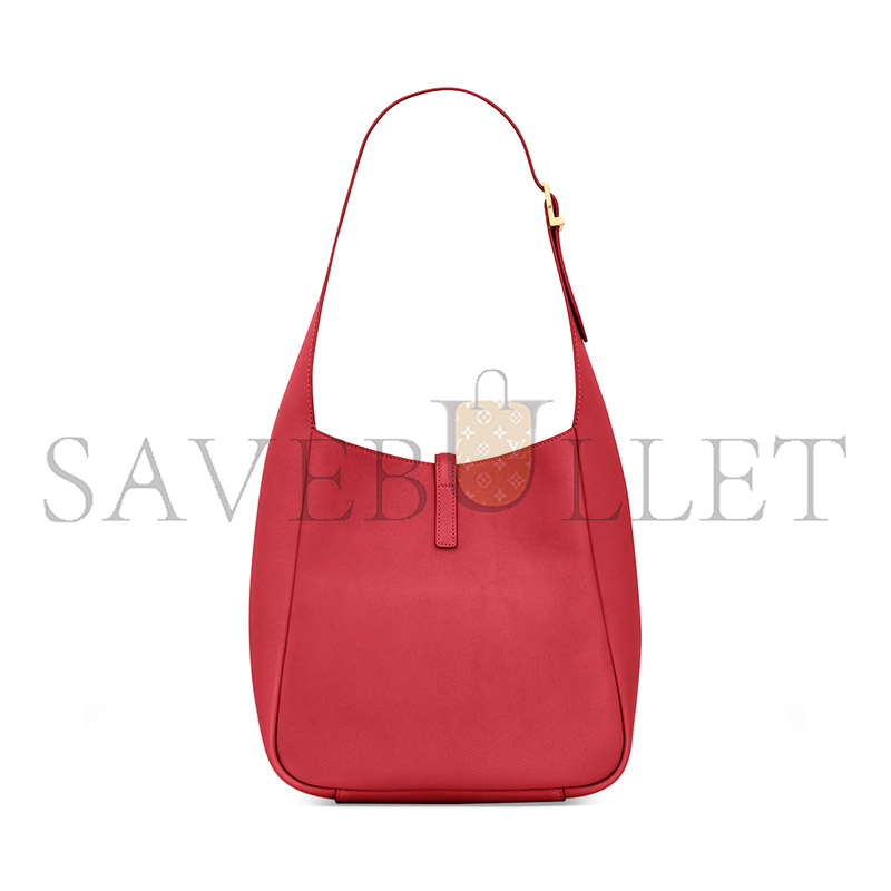 YSL LE 5 À 7 SMALL IN GRAINED LEATHER 713938 (23*22*8cm)